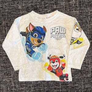 Zara Kids Paw Patrol Long Sleeve Shirt